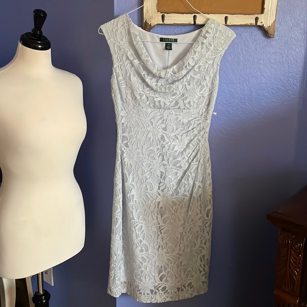 Ralph Lauren Lace Event Dress